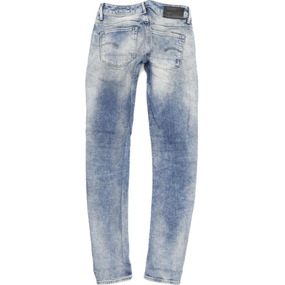 G-Star 3301 Women Blue Skinny Slim Stretch Jeans W26 L32