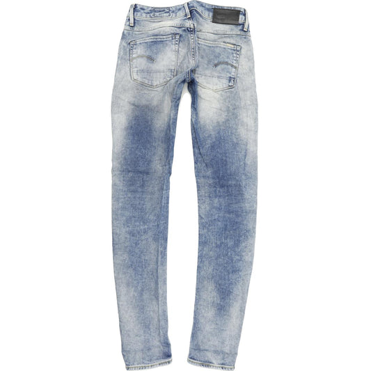 G-Star 3301 Women Blue Skinny Slim Stretch Jeans W26 L32