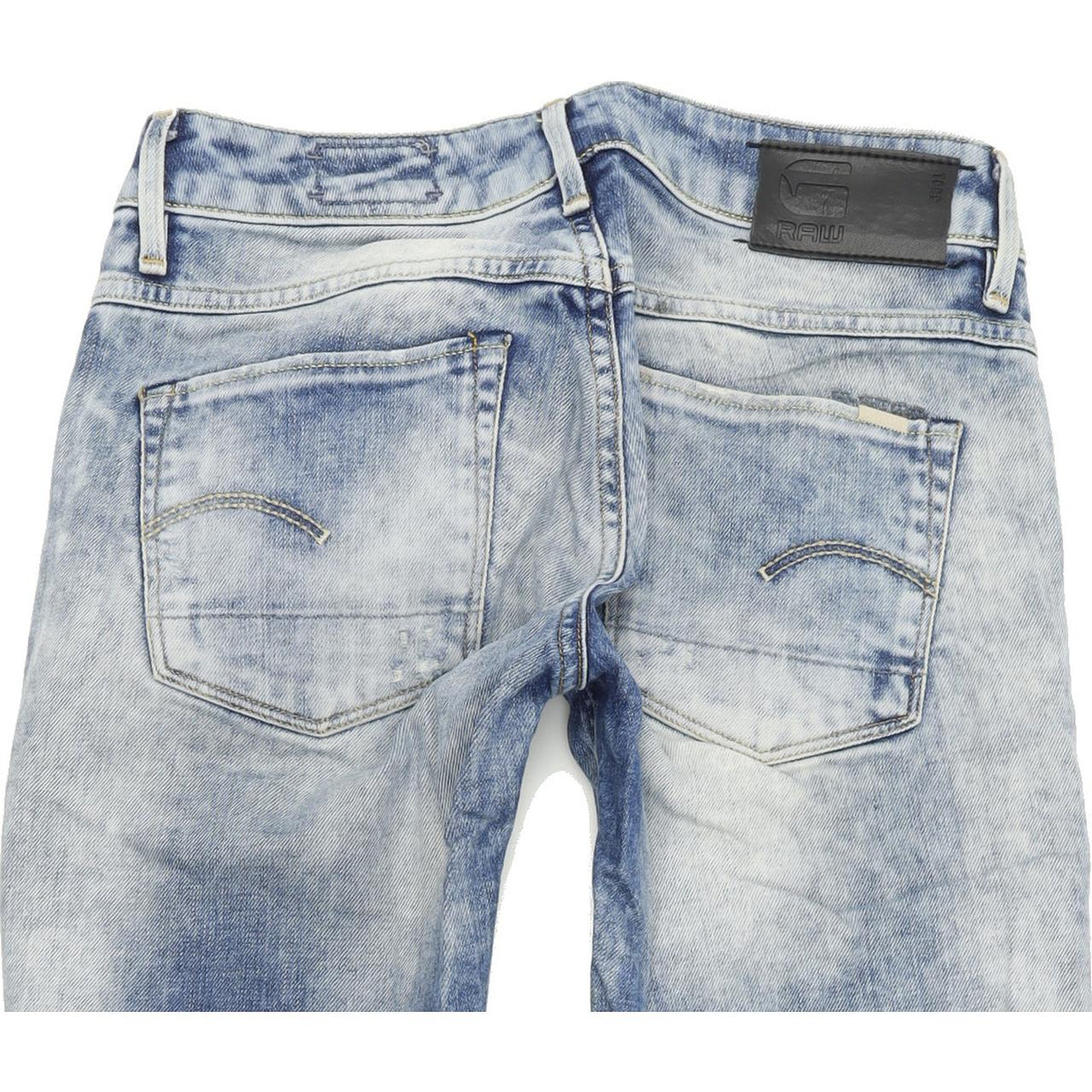 G-Star 3301 Women Blue Skinny Slim Stretch Jeans W26 L32