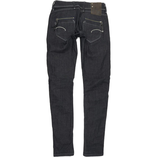 G-Star Fender Women Blue Skinny Slim Stretch Jeans W26 L32