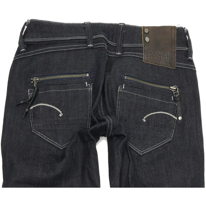 G-Star Fender Women Blue Skinny Slim Stretch Jeans W26 L32