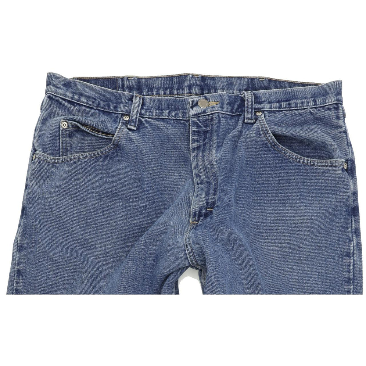 Wrangler Men Blue Straight Relaxed Jeans W38 L32