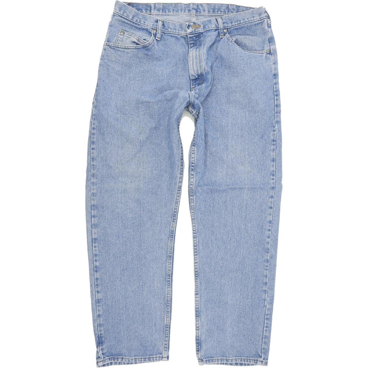 Wrangler Men Blue Straight Relaxed Jeans W38 L32