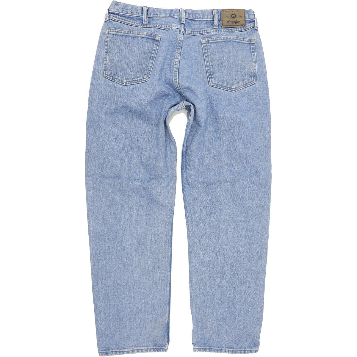 Wrangler Men Blue Straight Relaxed Jeans W38 L32