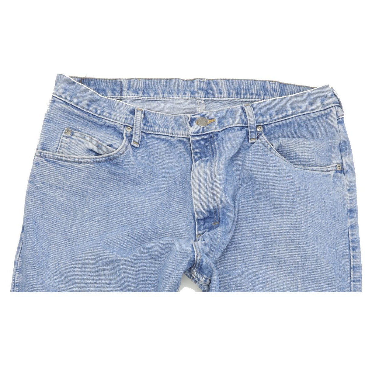 Wrangler Men Blue Straight Relaxed Jeans W38 L32