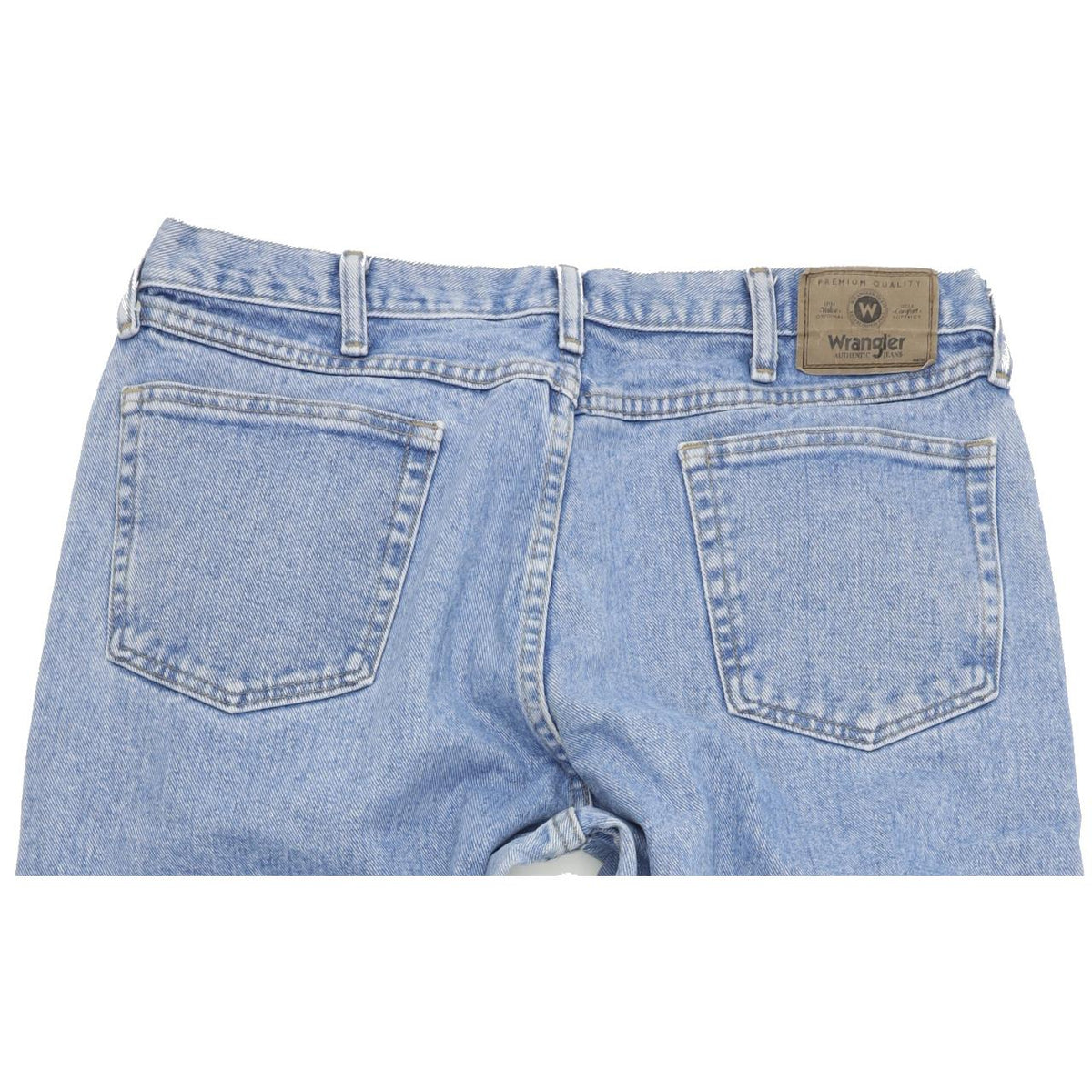 Wrangler Men Blue Straight Relaxed Jeans W38 L32
