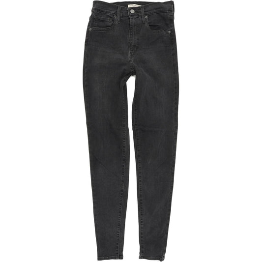 Levi's Mile High Women Grey Skinny Slim Jeans W27 L32