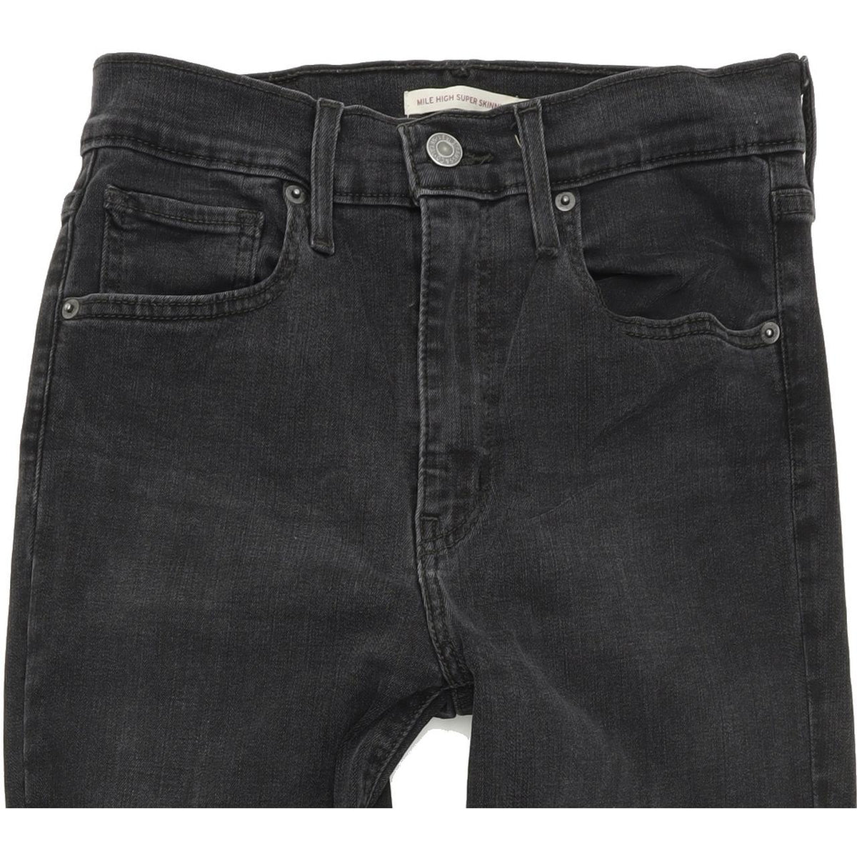 Levi's Mile High Women Grey Skinny Slim Jeans W27 L32