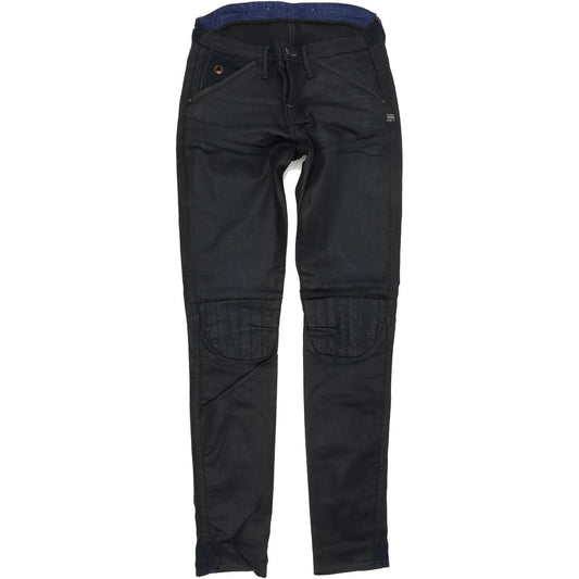 G-Star Comic 5620 Women Black Skinny Slim Stretch Jeans W26 L32