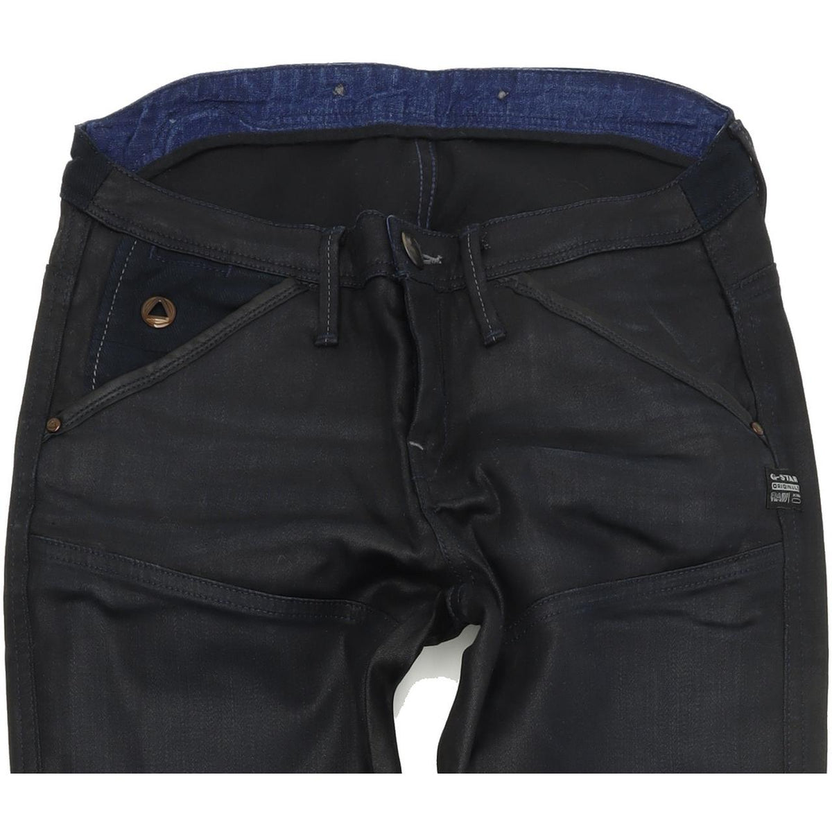G-Star Comic 5620 Women Black Skinny Slim Stretch Jeans W26 L32