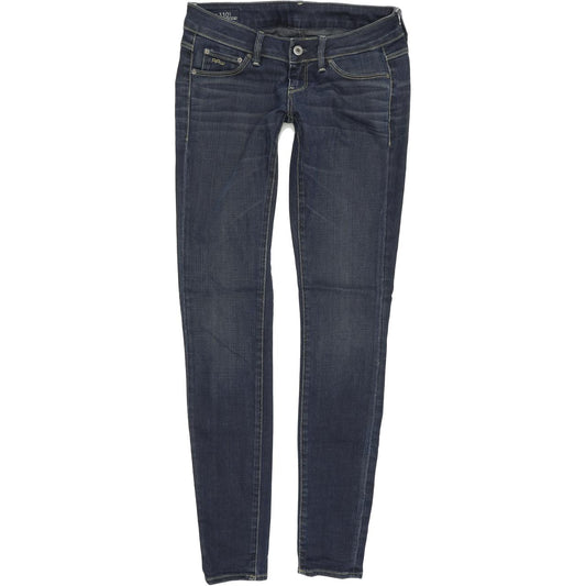 G-Star 3301 Women Blue Skinny Slim Stretch Jeans W25 L33