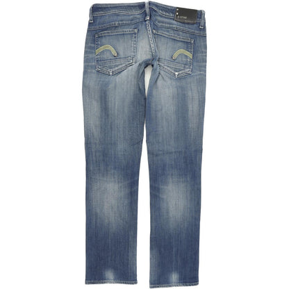 G-Star Women Blue Straight Regular Stretch Jeans W30 L32