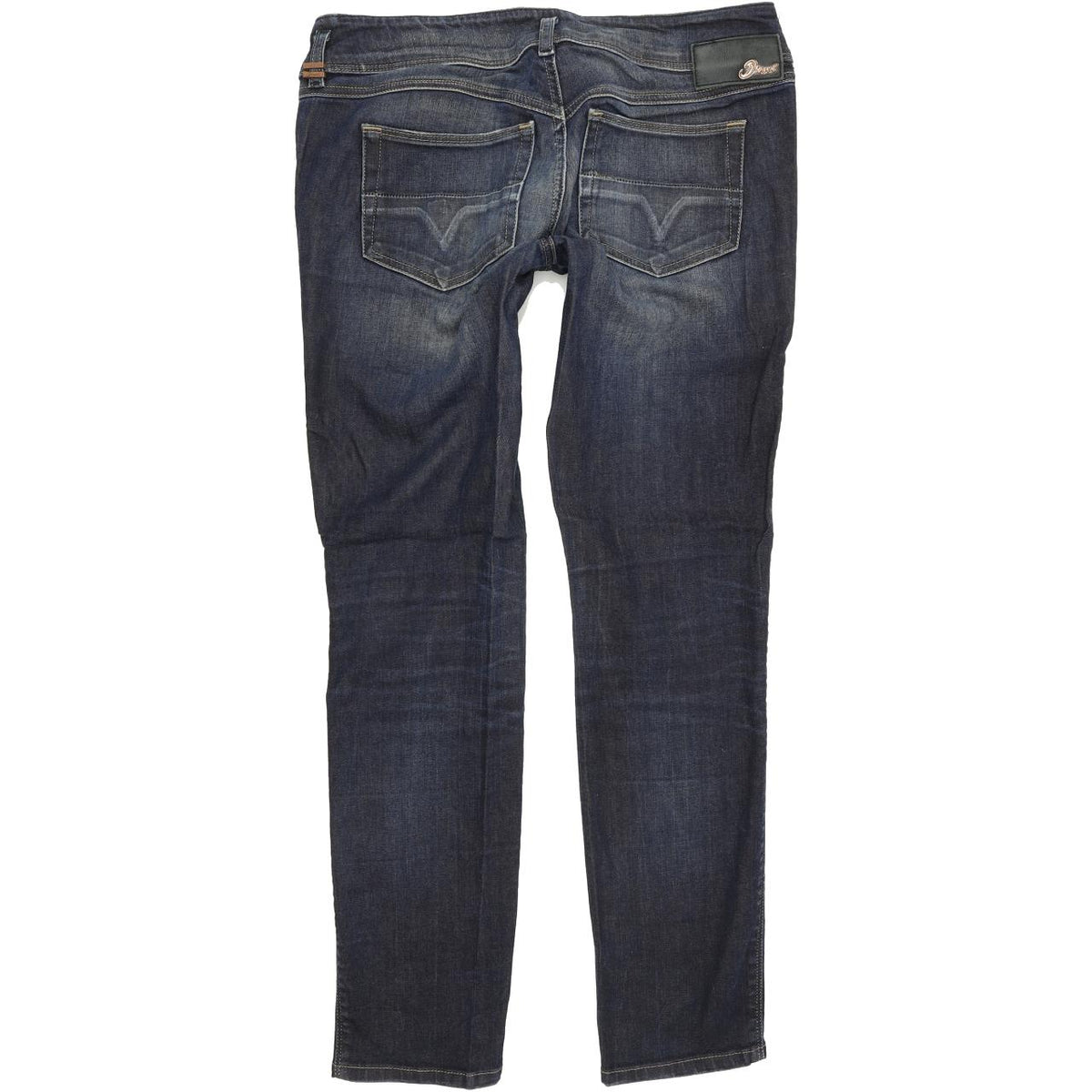 Diesel Husky 0882P Ankle Length Women Blue Skinny Slim Stretch Jeans W28 L32