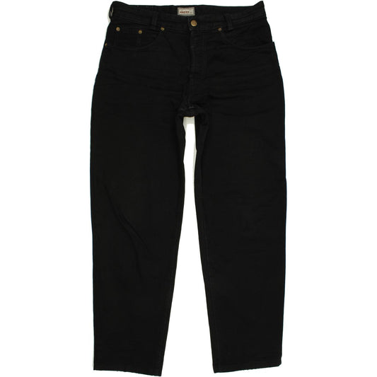 Joker Three Famous Tailors Men Black Straight Regular Jeans W34 L30