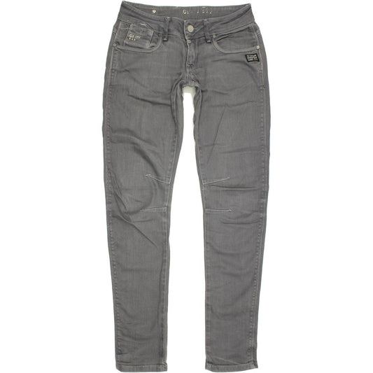 G-Star Women Grey Skinny Slim Jeans W28 L32