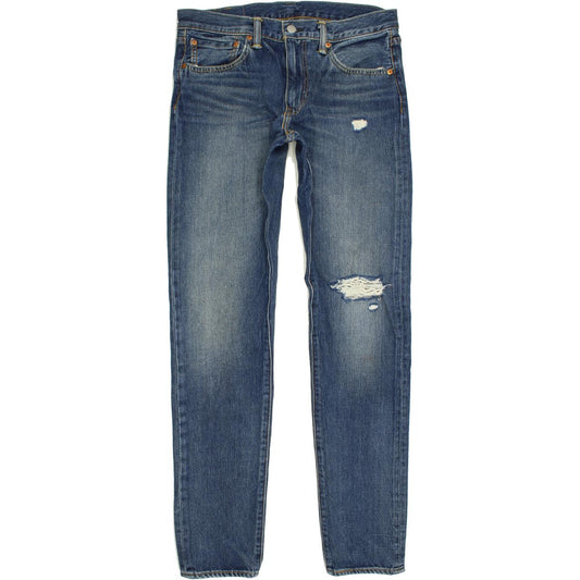 Levi's 512 Men Blue Tapered Slim Jeans W32 L33