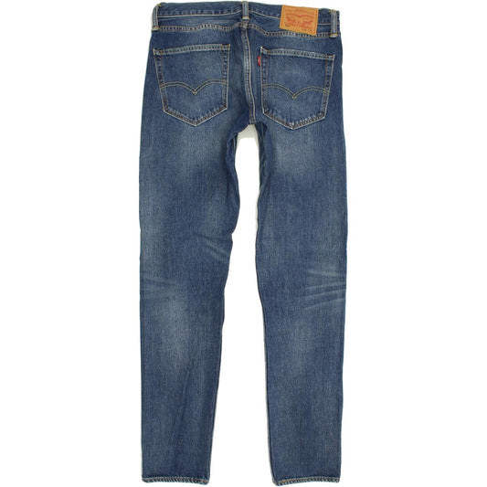 Levi's 512 Men Blue Tapered Slim Jeans W32 L33