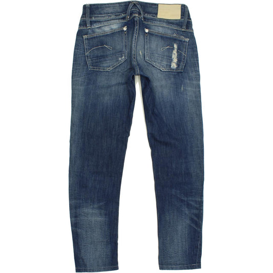 G-Star Lynn Women Blue Skinny Slim Stretch Jeans W27 L26