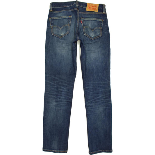 Levi's 511 Men Blue Straight Slim Stretch Jeans W30 L32