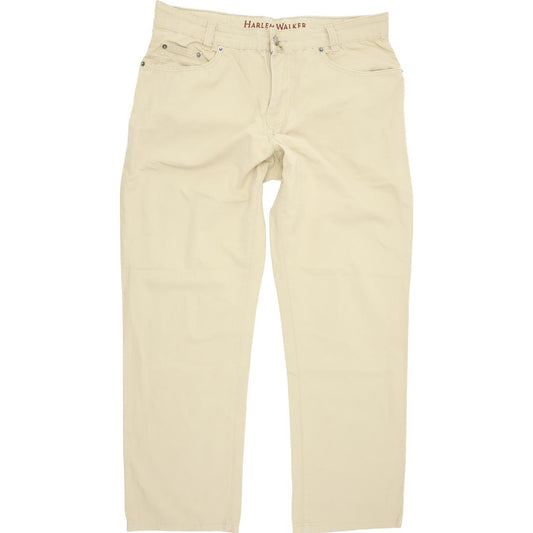Joker Harlem Walker Men Beige Straight Regular Jeans W36 L30