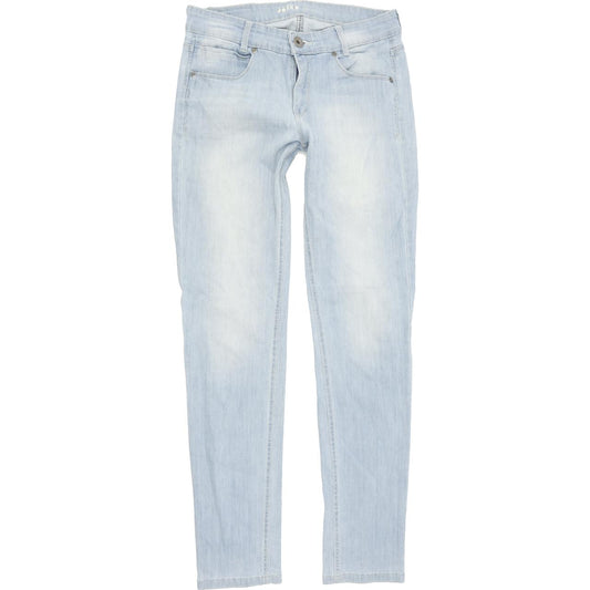 Joker Women Blue Skinny Slim Stretch Jeans W28 L30