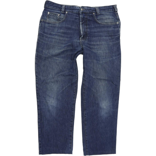 Joker Double Saddle Stitched Men Blue Straight Regular Jeans W36 L28