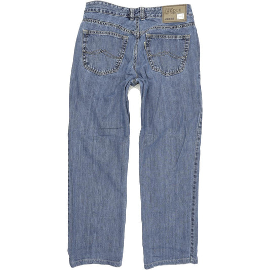 Joker Double Saddle Stitched Men Blue Straight Regular Jeans W34 L29