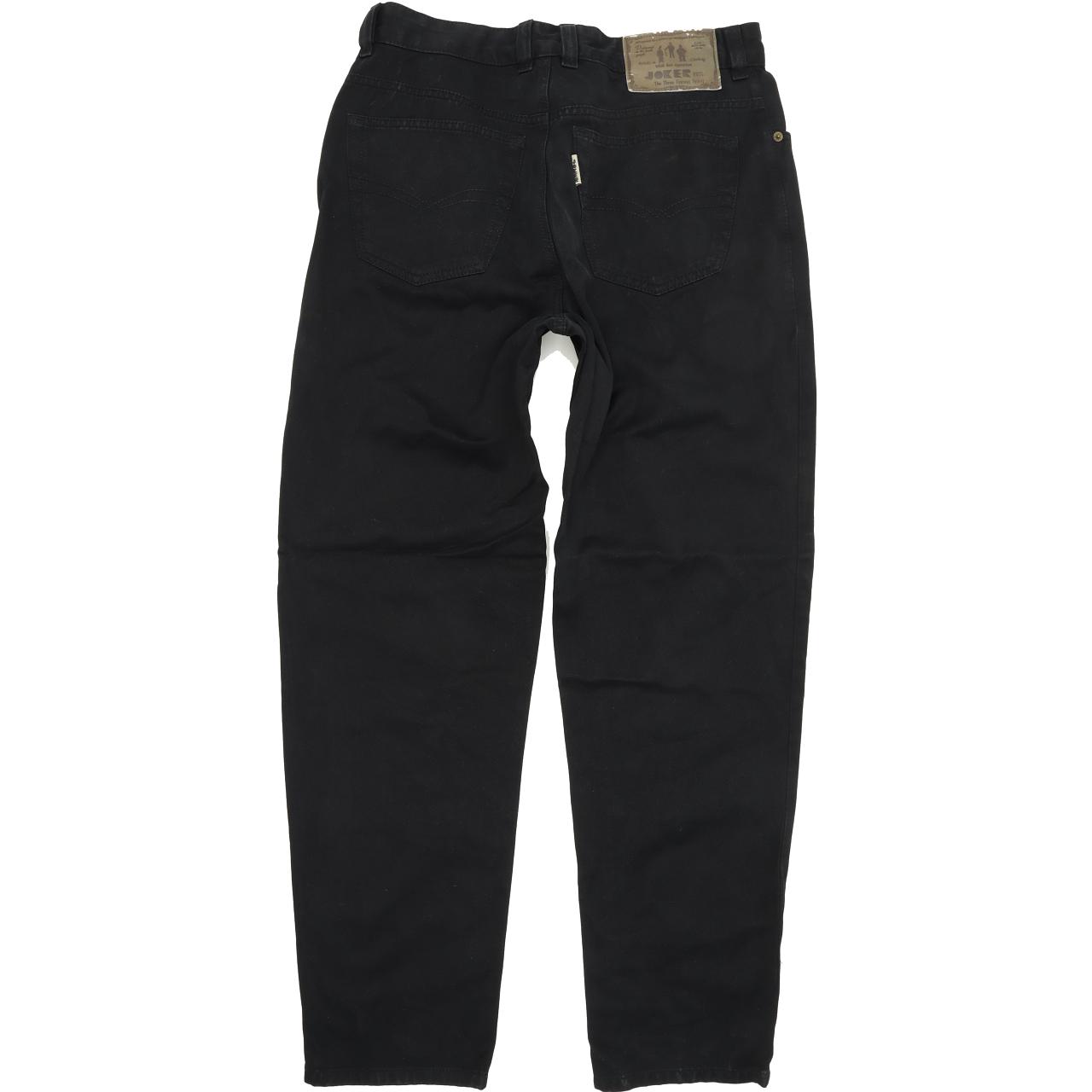 Joker Harlem Walker Men Black Straight Regular Jeans W33 L32