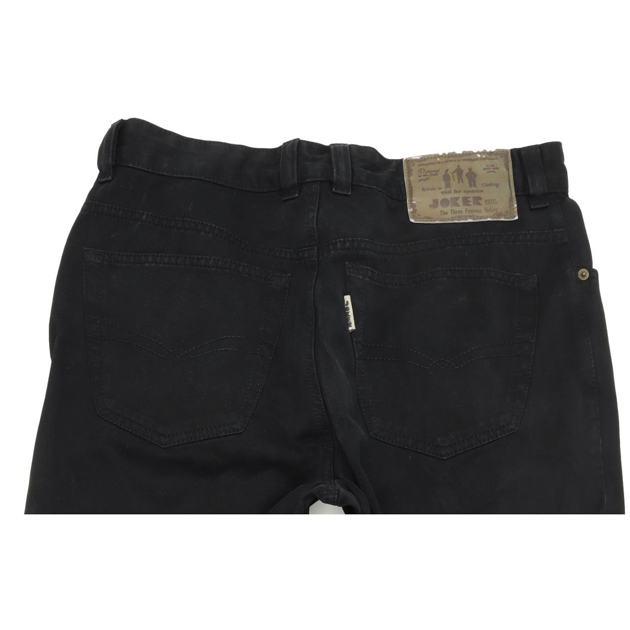 Joker Harlem Walker Men Black Straight Regular Jeans W33 L32
