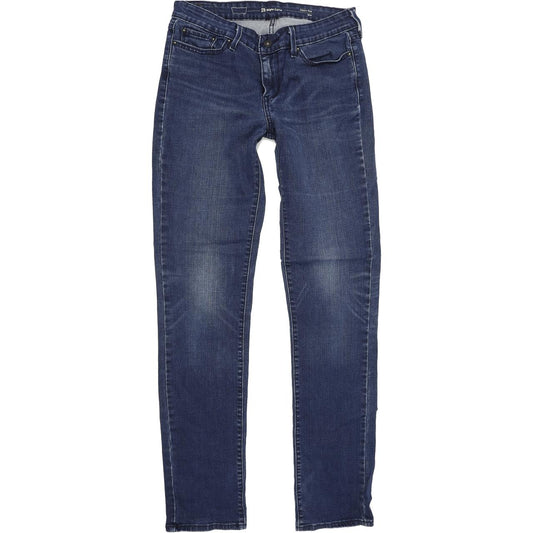 Levi's Slight Curve Women Blue Skinny Slim Stretch Jeans W29 L34