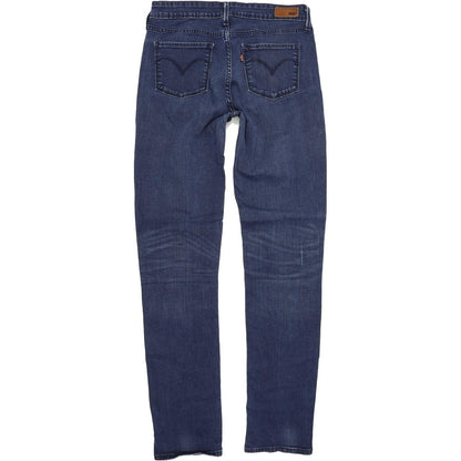 Levi's Slight Curve Women Blue Skinny Slim Stretch Jeans W29 L34