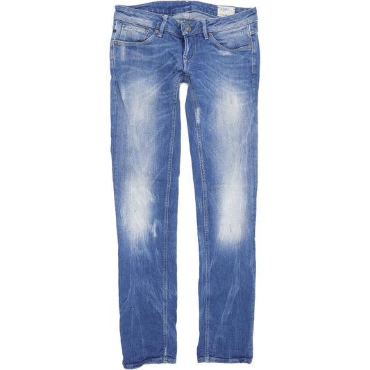 G-Star 3301 Women Blue Straight Regular Stretch Jeans W29 L34