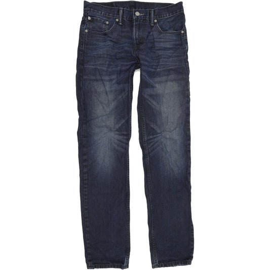 Levi's 511 Men Blue Straight Slim Jeans W30 L34