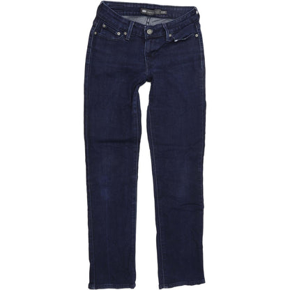 Levi's Slight Curve Women Blue Straight Regular Stretch Jeans W25 L30