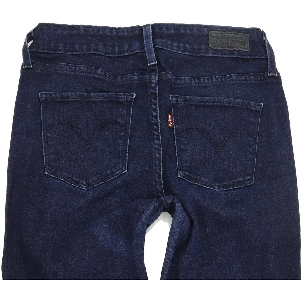 Levi's Slight Curve Women Blue Straight Regular Stretch Jeans W25 L30