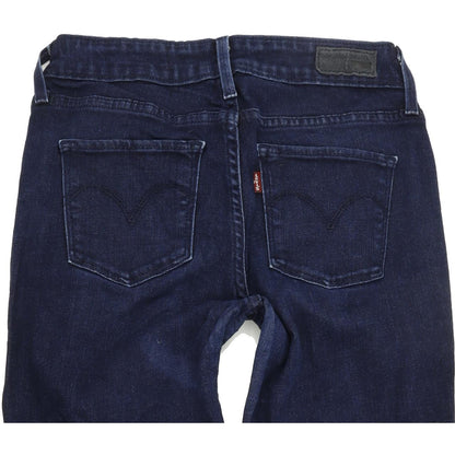 Levi's Slight Curve Women Blue Straight Regular Stretch Jeans W25 L30