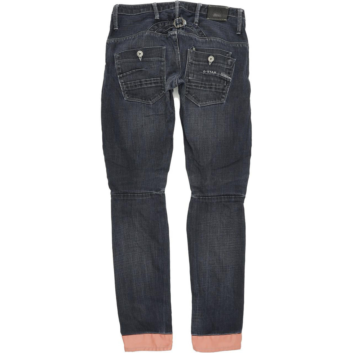 G-Star Women Blue Straight Regular Jeans W28 L32