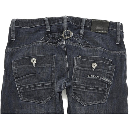 G-Star Women Blue Straight Regular Jeans W28 L32