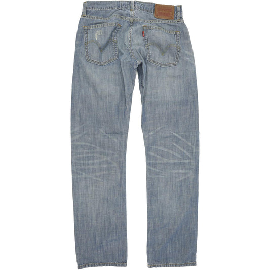 Levi's 514 Men Blue Straight Slim Jeans W32 L34