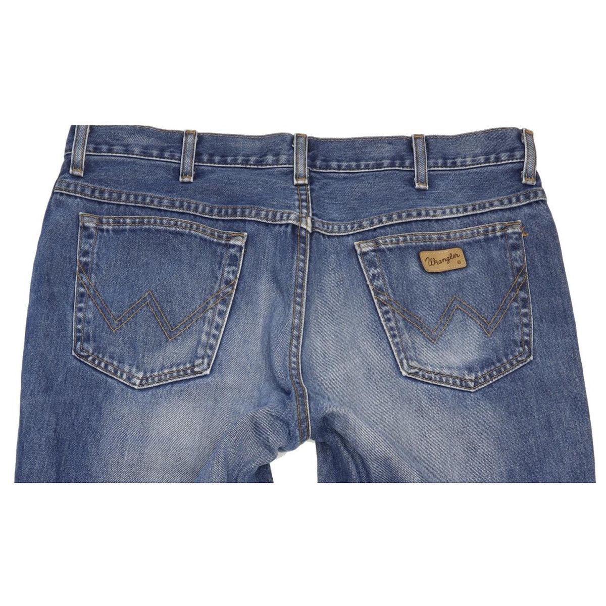 Wrangler Comfort Men Blue Straight Relaxed Jeans W38 L34