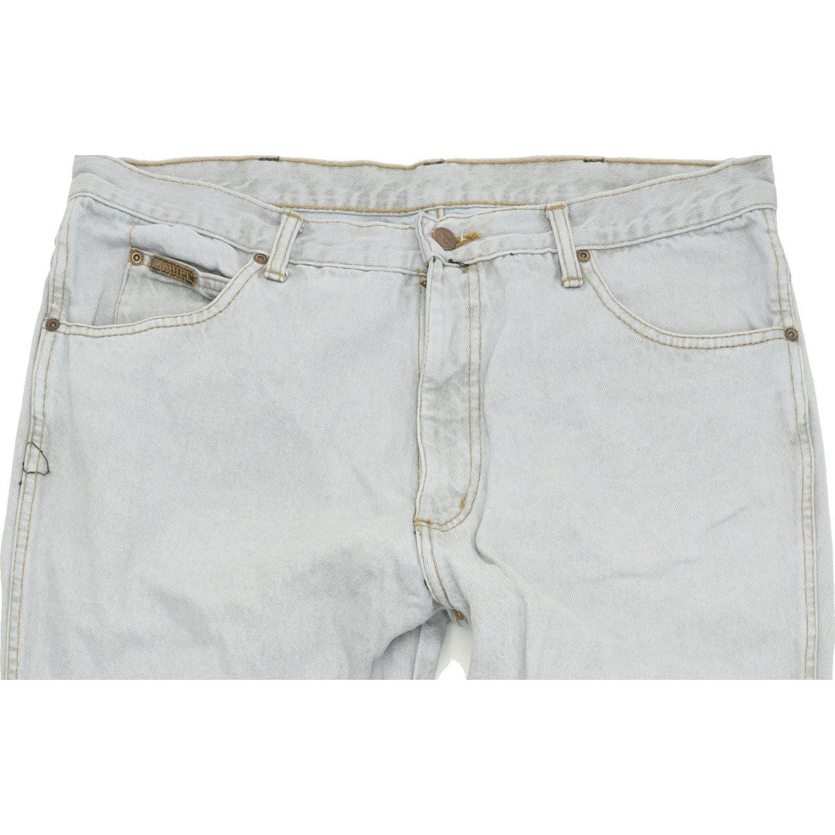 Wrangler Men Blue Straight Regular Jeans W38 L34