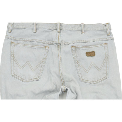 Wrangler Men Blue Straight Regular Jeans W38 L34