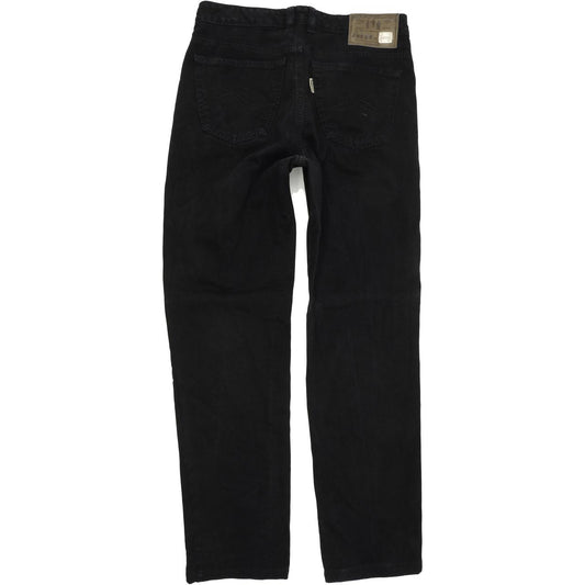 Joker Double Saddle Stitched Men Black Straight Regular Jeans W33 L34
