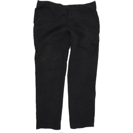 Joker Humphrey & Brothers Men Black Straight Regular Trousers W42 L34