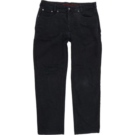 Joker Double Saddle Stitched Men Blue Straight Regular Jeans W34 L32