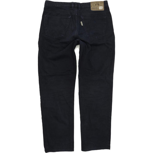 Joker Double Saddle Stitched Men Blue Straight Regular Jeans W34 L32