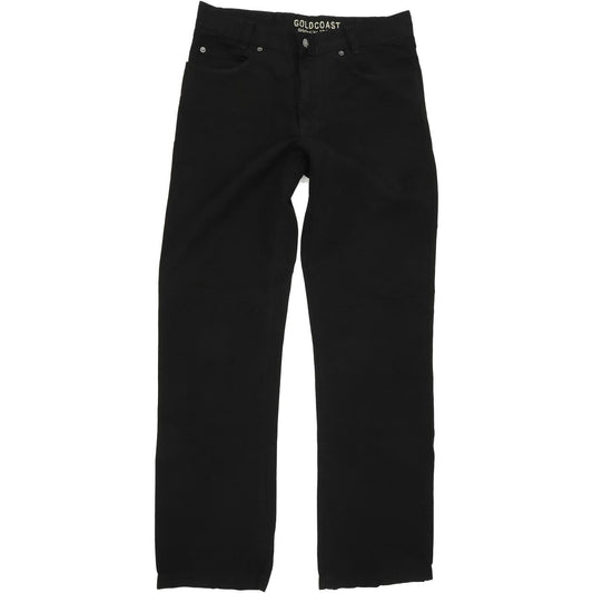 Joker GoldCoast Men Black Straight Regular Trousers W32 L34