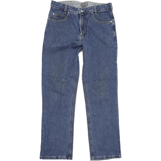 Joker Three Famous Tailors Men Blue Straight Regular Jeans W33 L32
