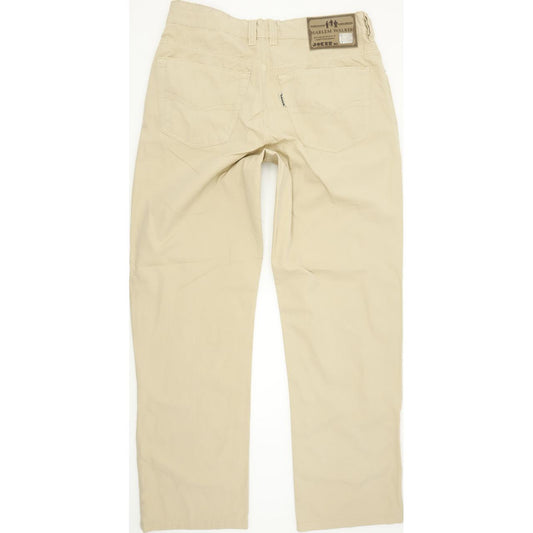 Joker Harlem Walker Men Beige Straight Regular Jeans W32 L30