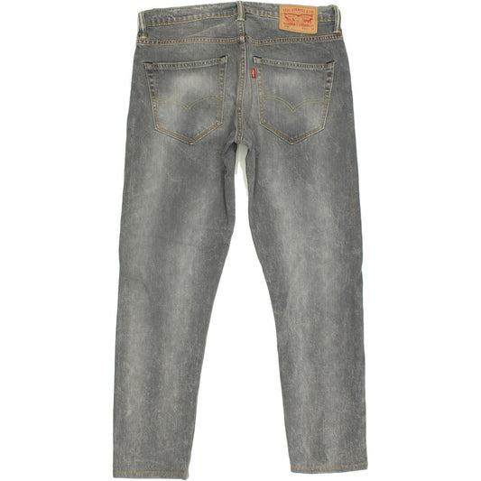 Levi's 520 Men Grey Tapered Slim Stretch Jeans W31 L30